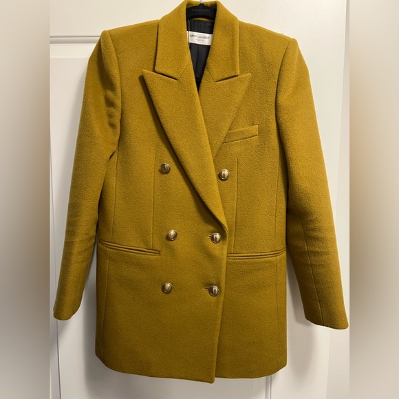 Saint Laurent peak lapel double breasted blazer - Picture 12 of 16